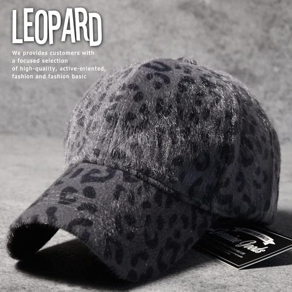 Amazon | ヒョウ柄 キャップ 帽子 メンズ レディース レオパード